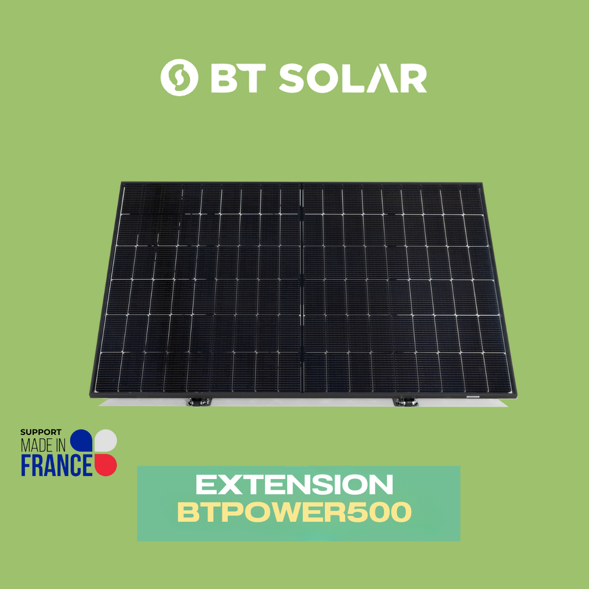 Station solaire SUNPOWER Extension 500Wc - BT Solar