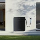 Batterie Marstek Venus E 3.0 installée sur mur extérieur